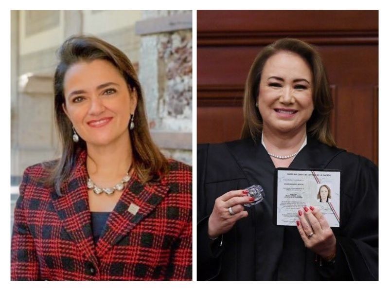 2 mujeres presidirán por primera vez las principales salas de la Suprema Corte