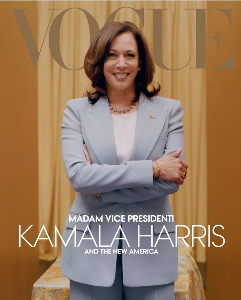 Vogue causa polémica con portada de Kamala Harris; Anna Wintour la defiende