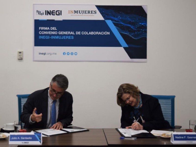 INEGI e Inmujeres generarán estadísticas con perspectiva de género