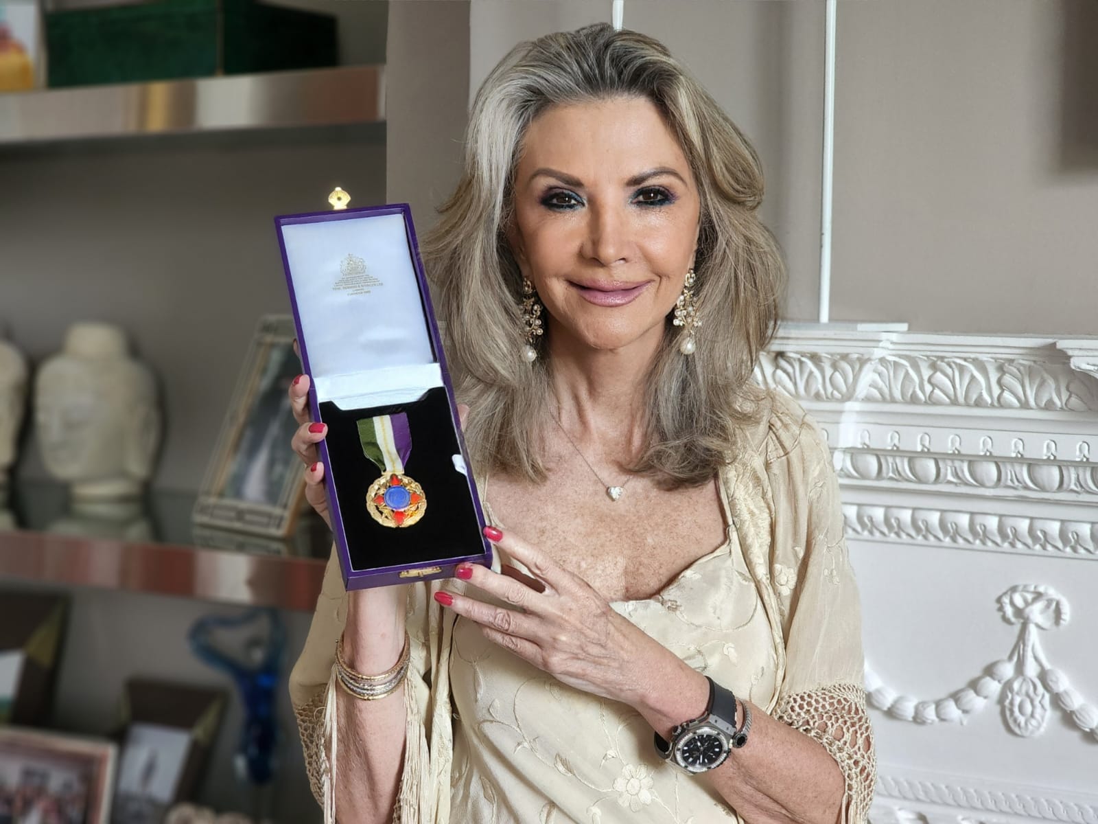 La empresaria mexicana Gina Diez Barroso recibe el Women’s Empowerment Award
