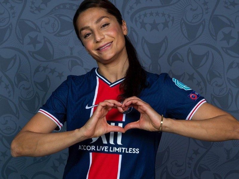 Nadia Nadim huyó del Talibán, se convirtió en estrella de soccer y ahora es doctora