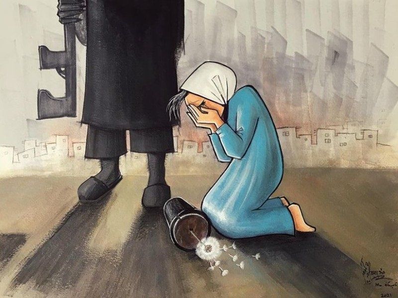 Shamsia Hassani, primera grafitera de Afganistán y activista, está a salvo